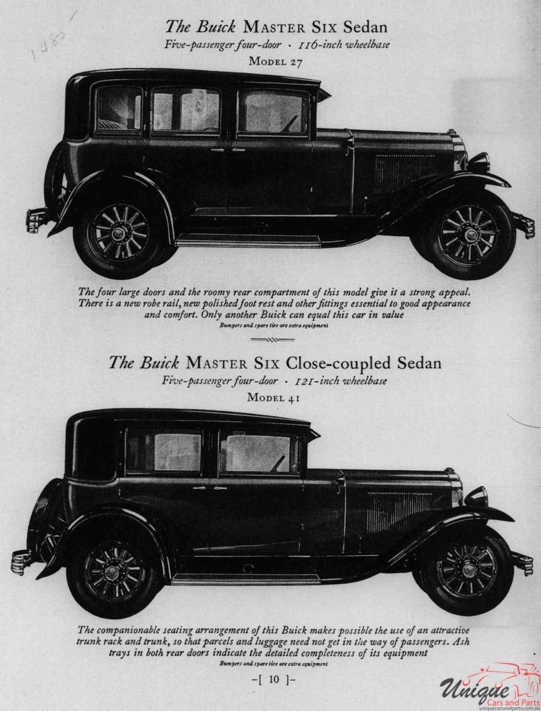 1929 Buick Silver Anniversary Brochure Page 20